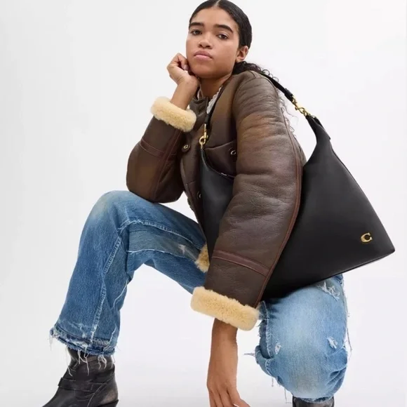 Coach Juliet 38 in Black NWT - Picture 7 of 7